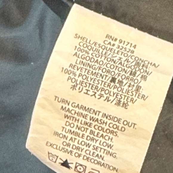 A/X Armani Exchange Dark Bomber Jacket - Picture 10 of 10